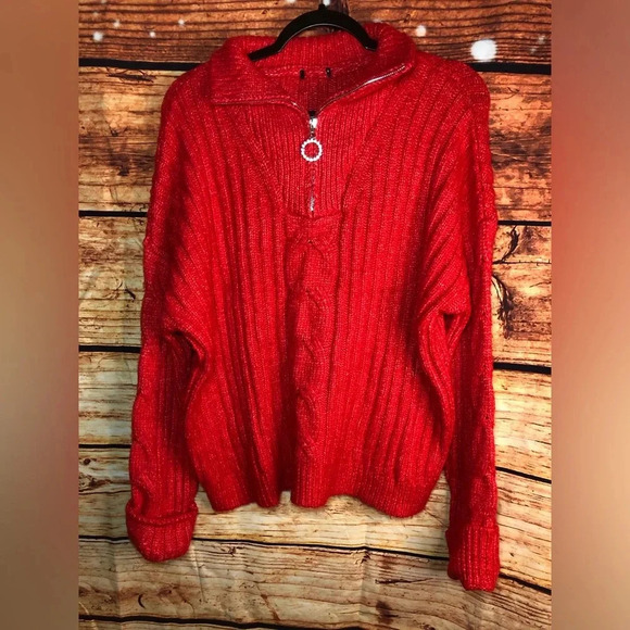 Red Venus Sweater - Picture 6 of 16